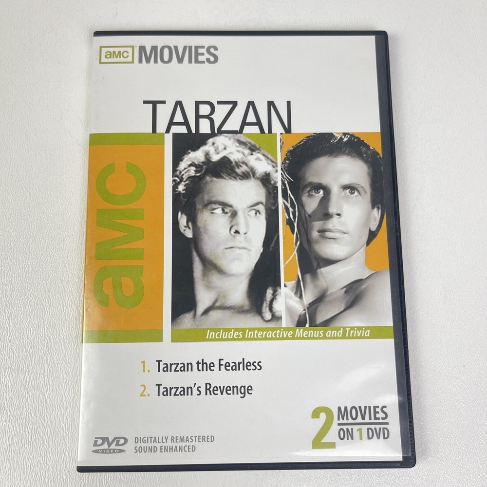 Tarzan The Fearless Tarzans Revenge DVD AMC Tarzan Hollywood Classics